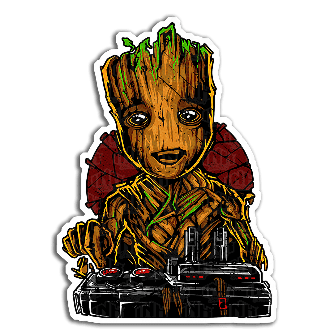 GROOT DJ - InkStickers