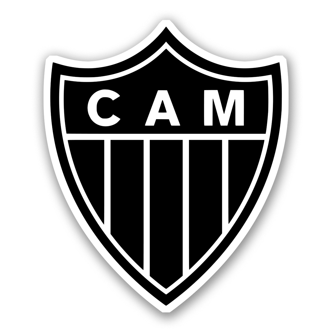 Escudo do Atlético Mineiro - InkStickers