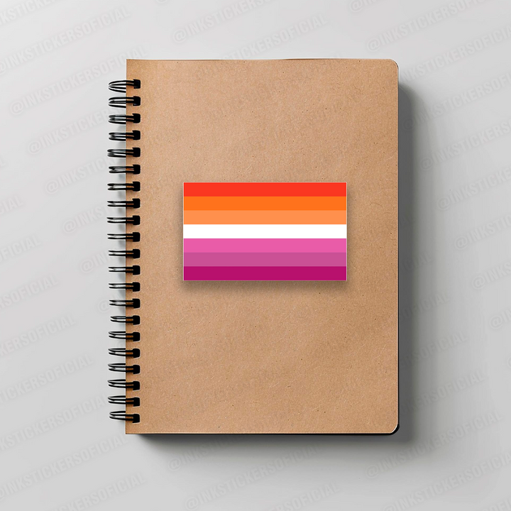 Bandeira Lésbica - InkStickers