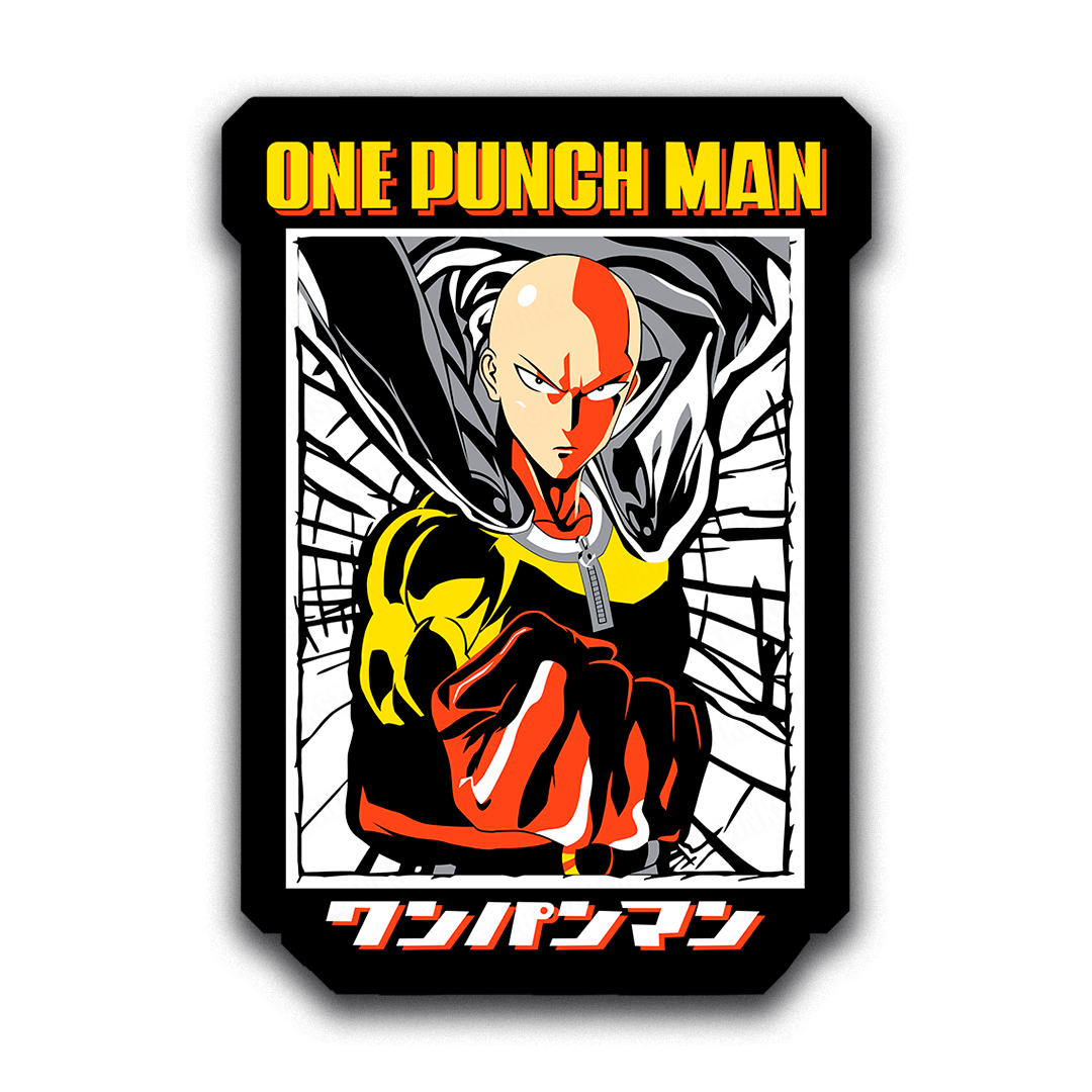 Punch Man Sticker One Punch Man – InkStickers