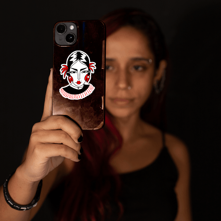 Juli Salier - Lady Red - InkStickers