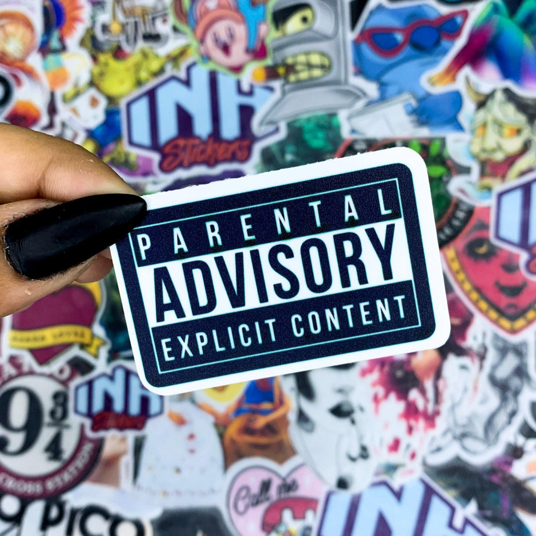 Cd Explicit Sticker Parental Advisory Explicit Content – InkStickers