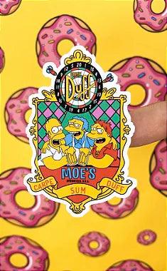 Homer e seus amigos Duff - InkStickers