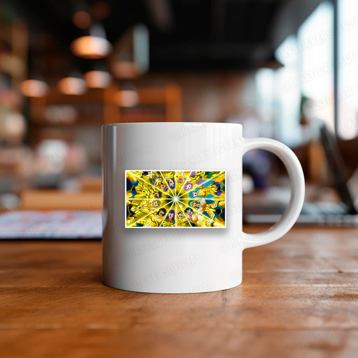 Os Cavaleiros de Ouro - InkStickers