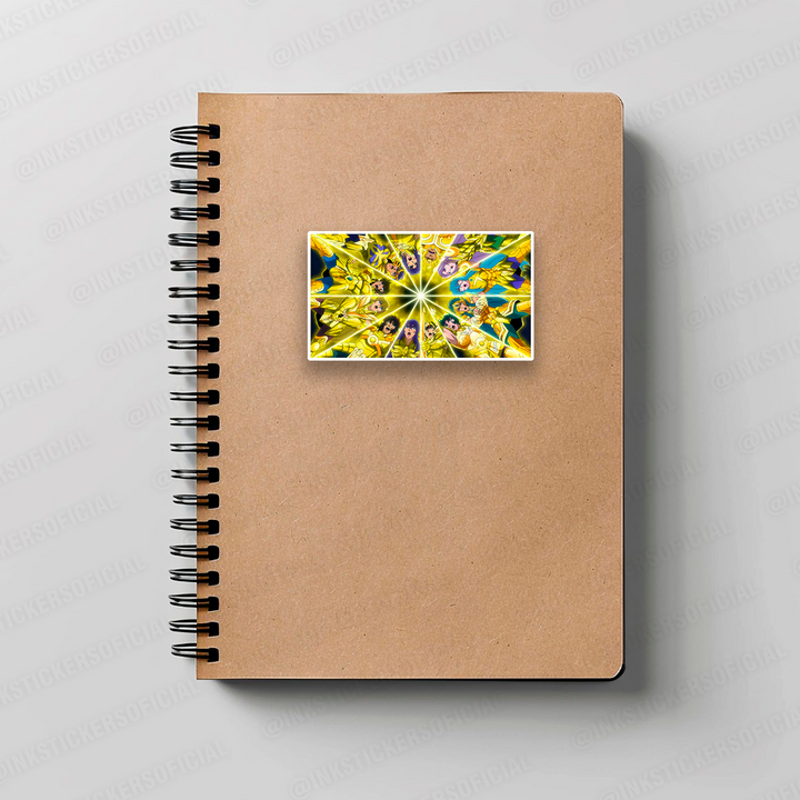 Os Cavaleiros de Ouro - InkStickers