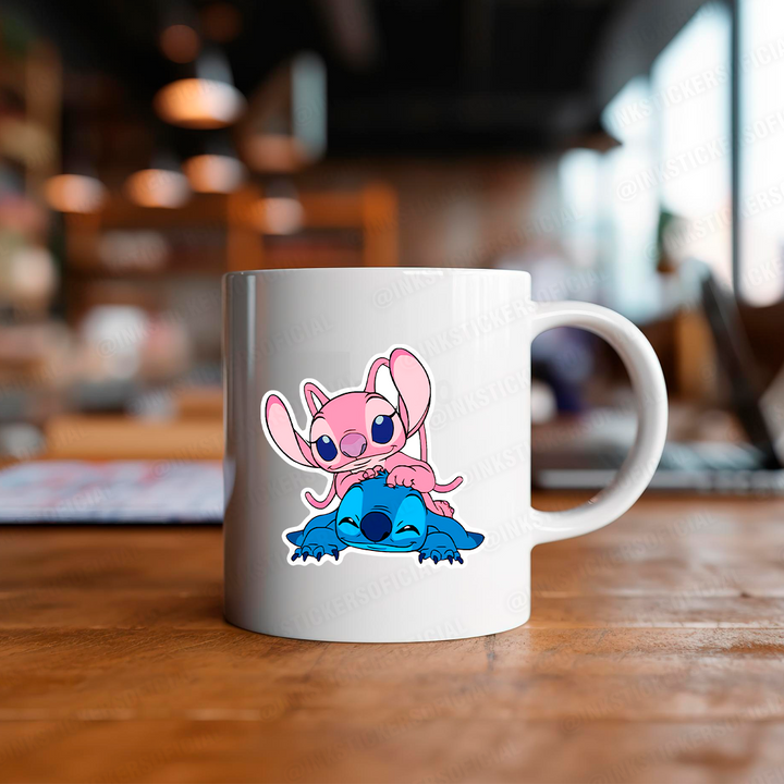 Stitch e Angel 1 - InkStickers