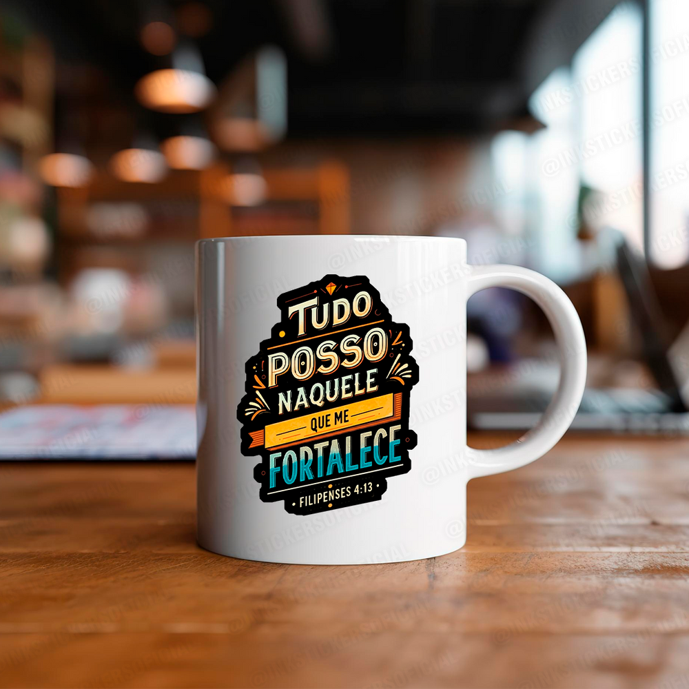 Tudo posso! - InkStickers