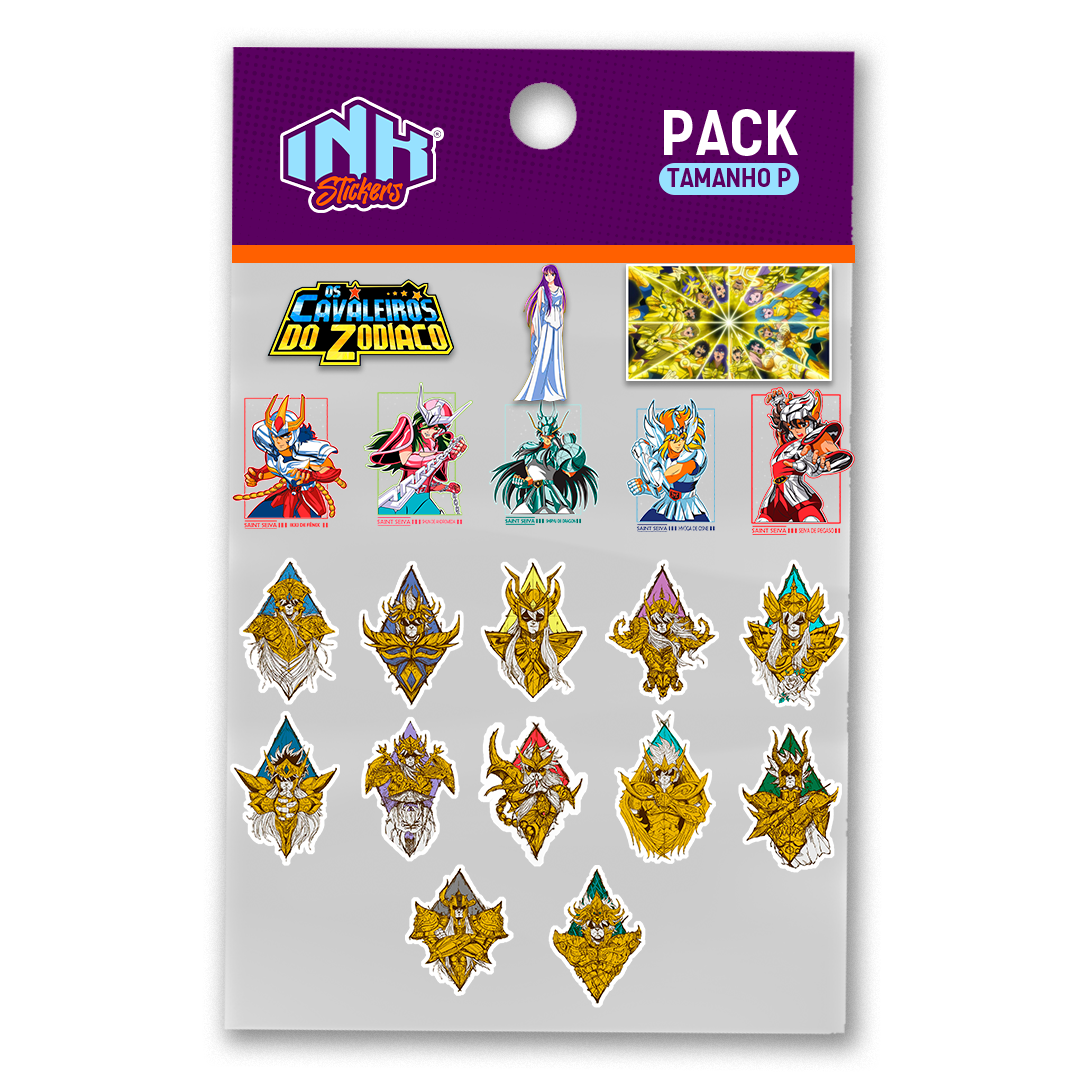 PACK #CAVALEIROSDEOURO - InkStickers