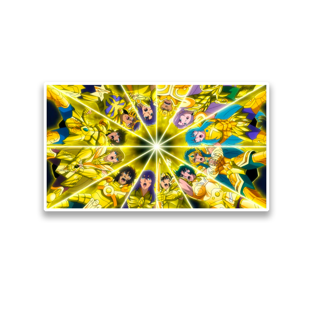 Os Cavaleiros de Ouro - InkStickers