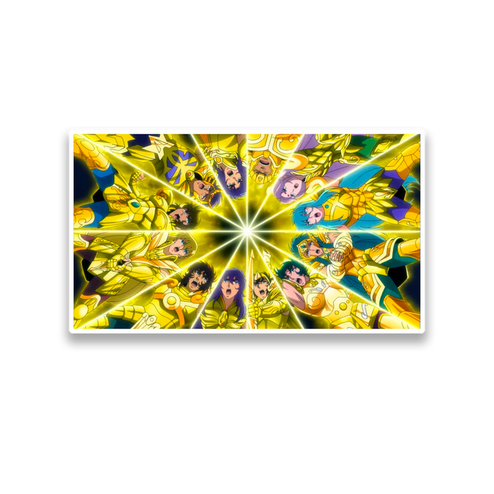 Os Cavaleiros de Ouro - InkStickers