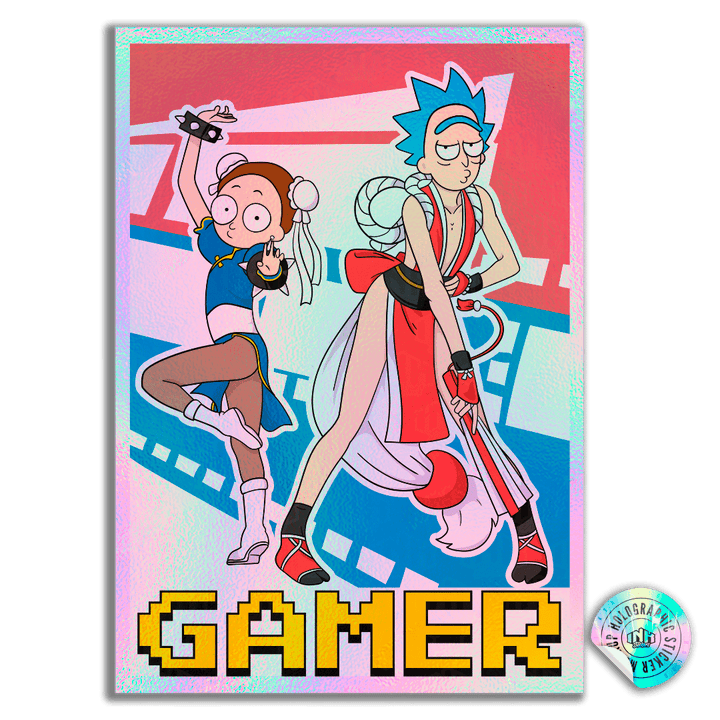 Rick and Morty Fighters - InkStickers