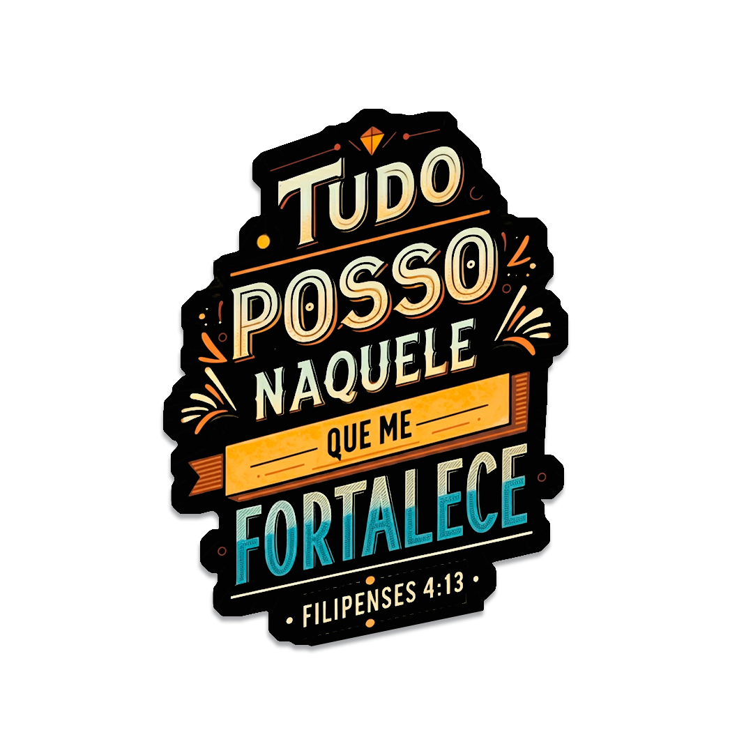 Tudo posso! - InkStickers