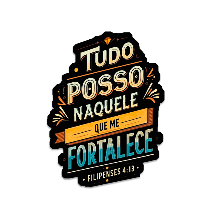 Tudo posso! - InkStickers