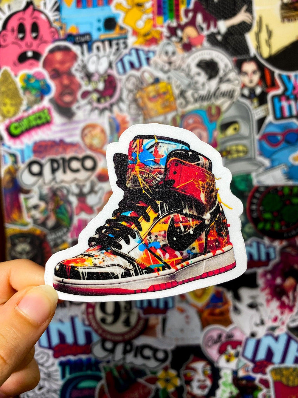 AIR JORDAN GRAFFITI DESIGN - InkStickers