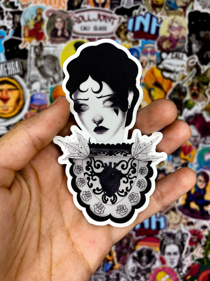 Juli Sailer - Sad Woman - InkStickers