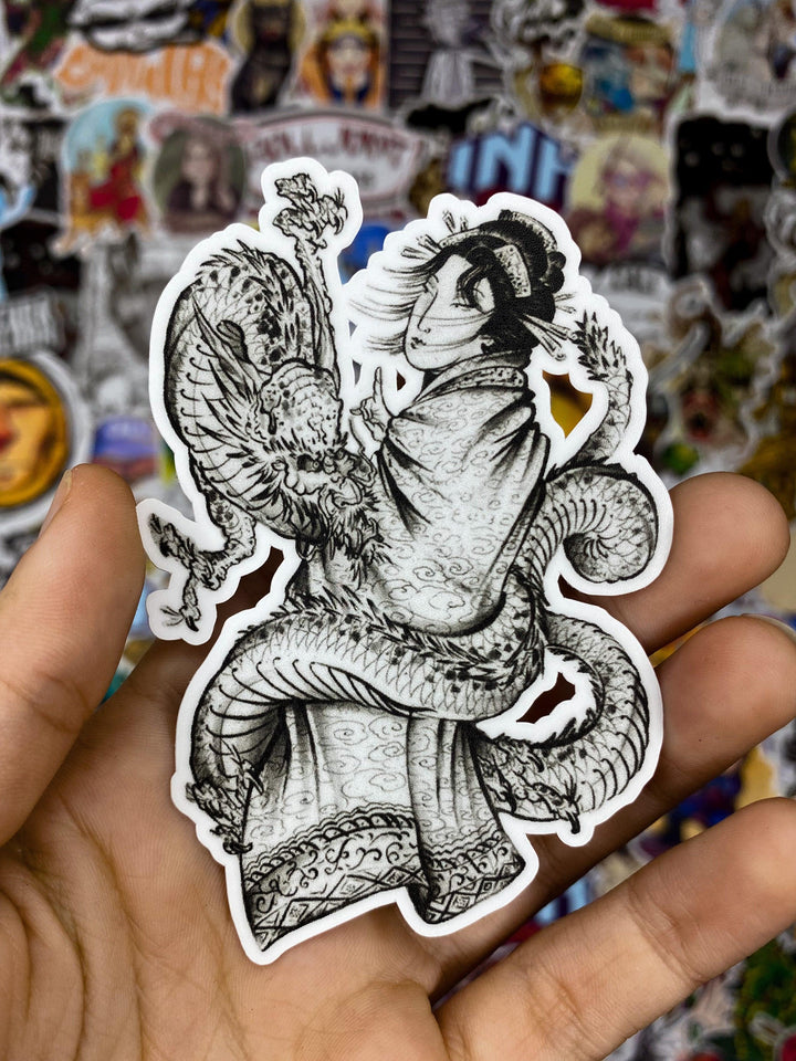 Rangel - Oni x Snake - InkStickers