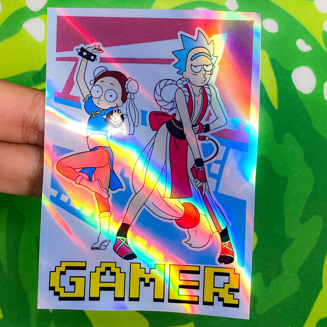 Rick and Morty Fighters - InkStickers