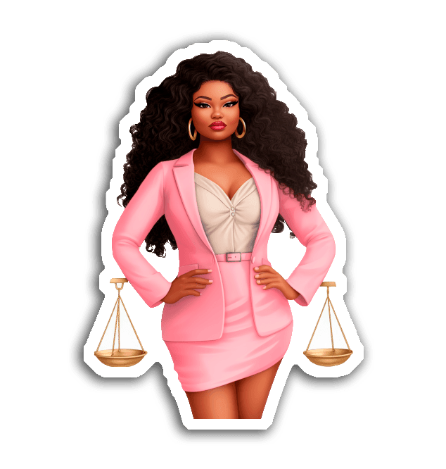Barbie Advogada - InkStickers