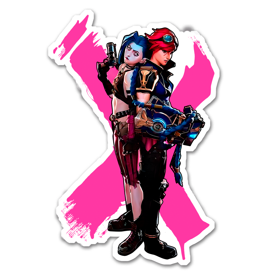 Jinx x Vi 2 - InkStickers