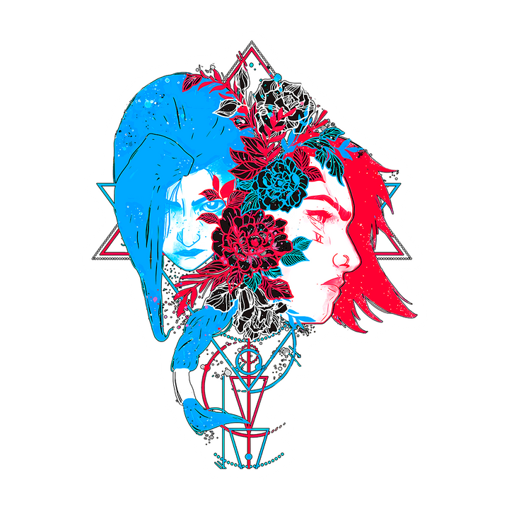Jinx e Vi - InkStickers