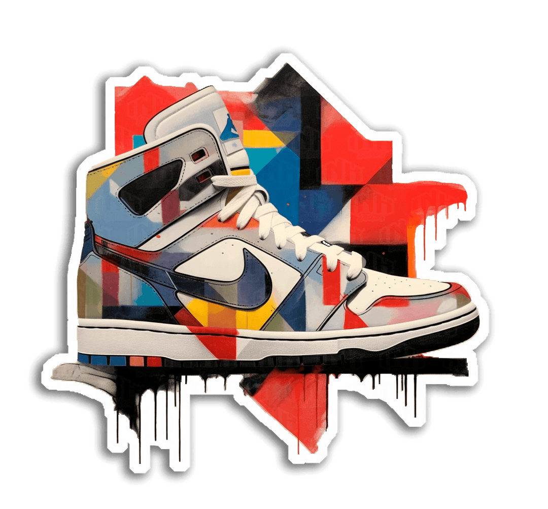 AIR JORDAN BAUHAUS DESIGN - InkStickers