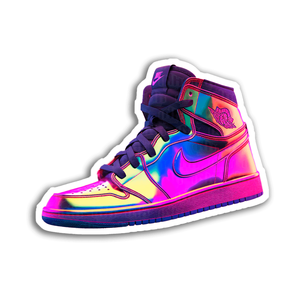 AIR JORDAN METALLIC NEON - InkStickers