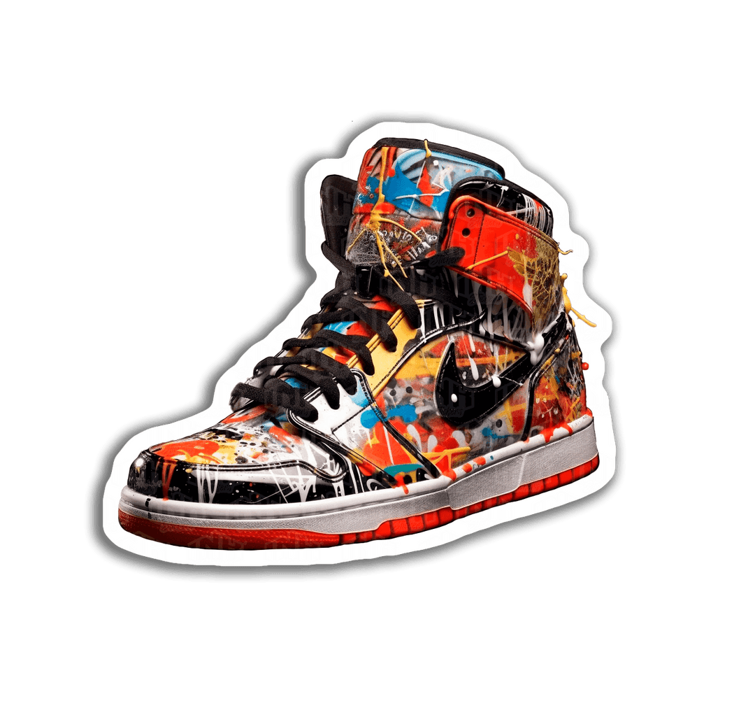 AIR JORDAN GRAFFITI DESIGN - InkStickers