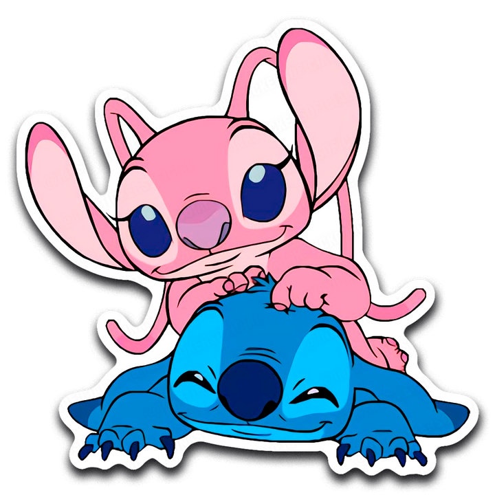 Stitch e Angel 1 - InkStickers
