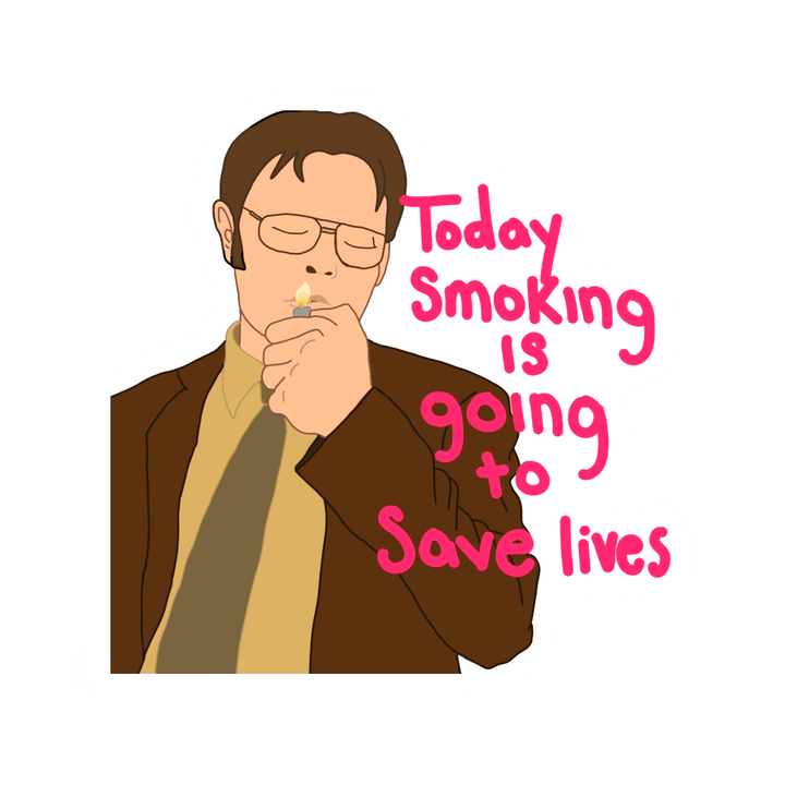 Today Smoking going to save lifes
