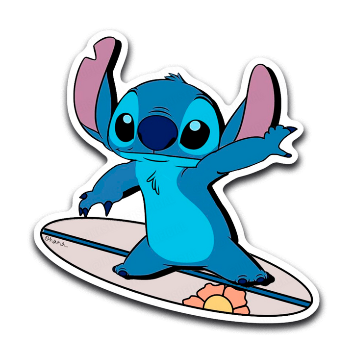 Stitch surfista