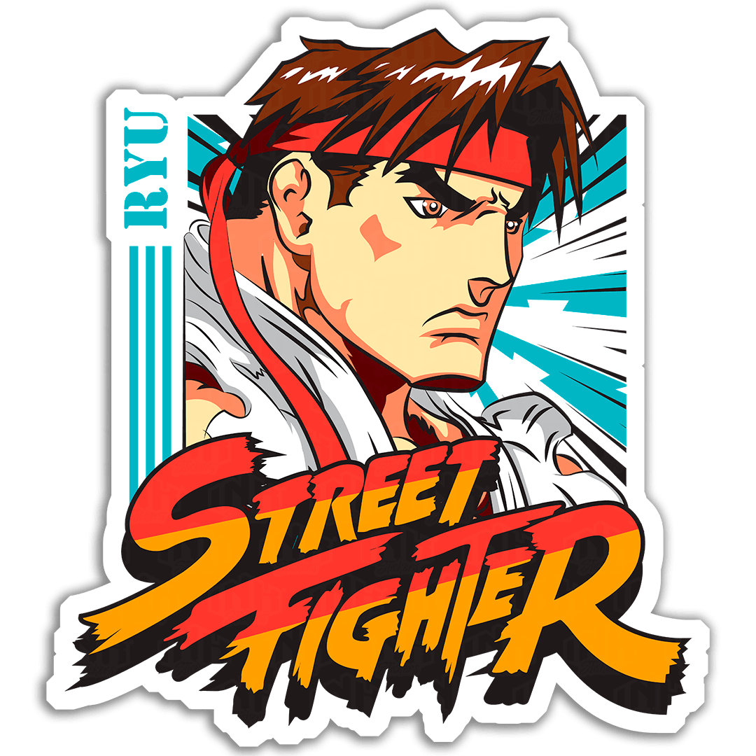 Stickers Ryu Games – InkStickers