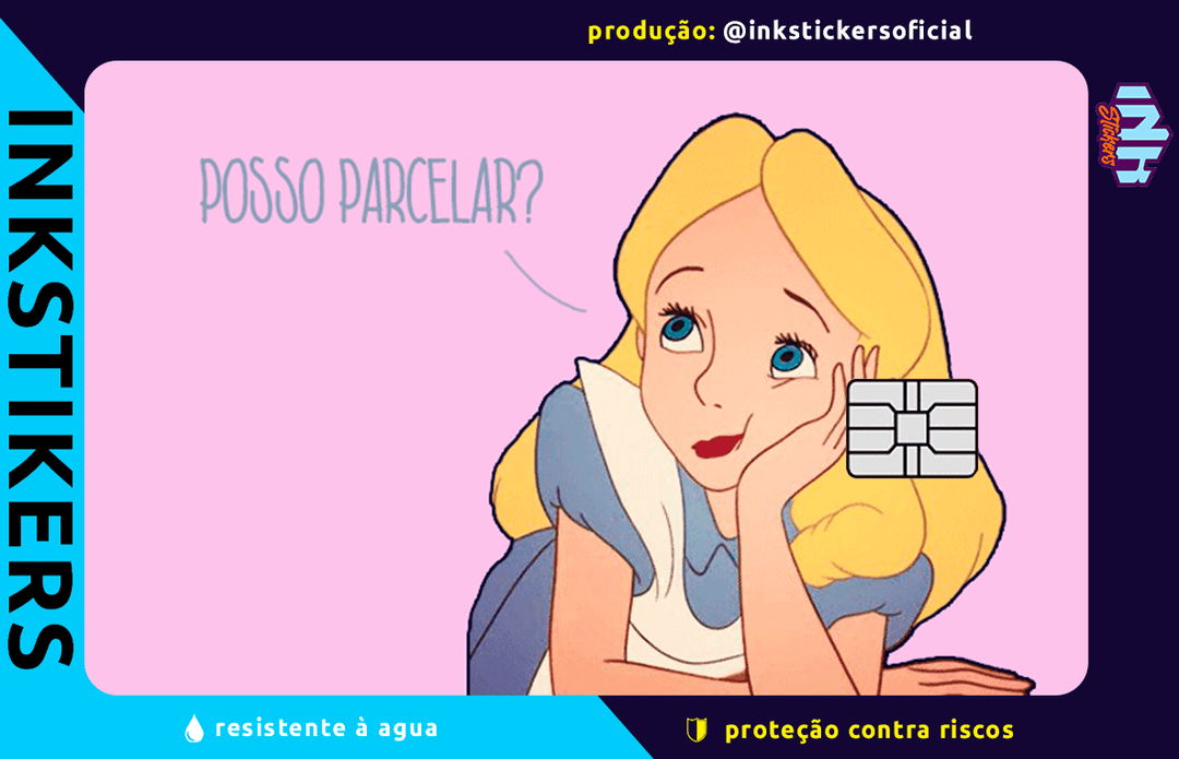 Skincard Alice no País das Maravilhas - InkStickers