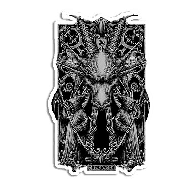 Dark Signos I - Capricórnio - InkStickers
