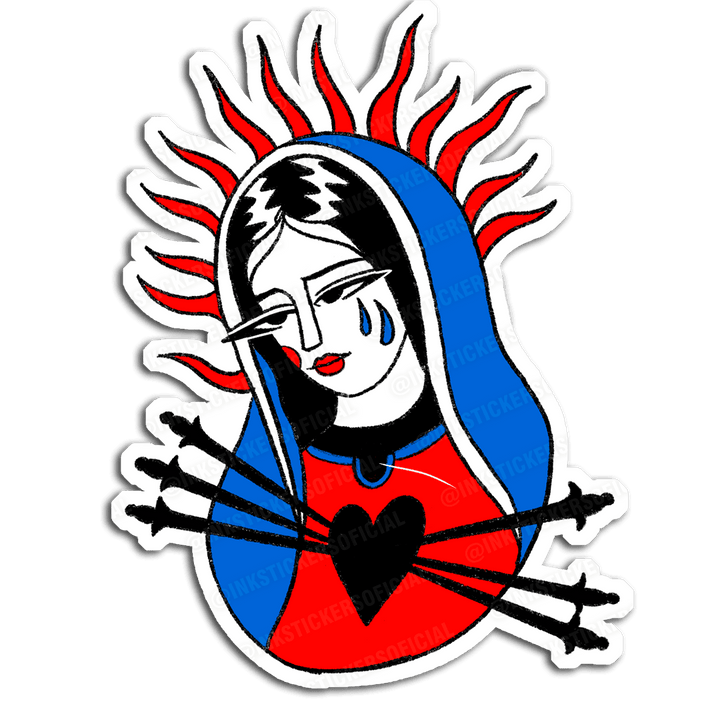 Juli Sailer - Virgin Mary - InkStickers