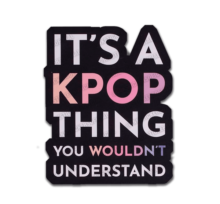 It's a K-pop Thing