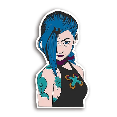 League of Legends - Jinx - InkStickers