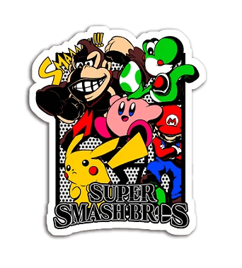 Super SmashBros - InkStickers